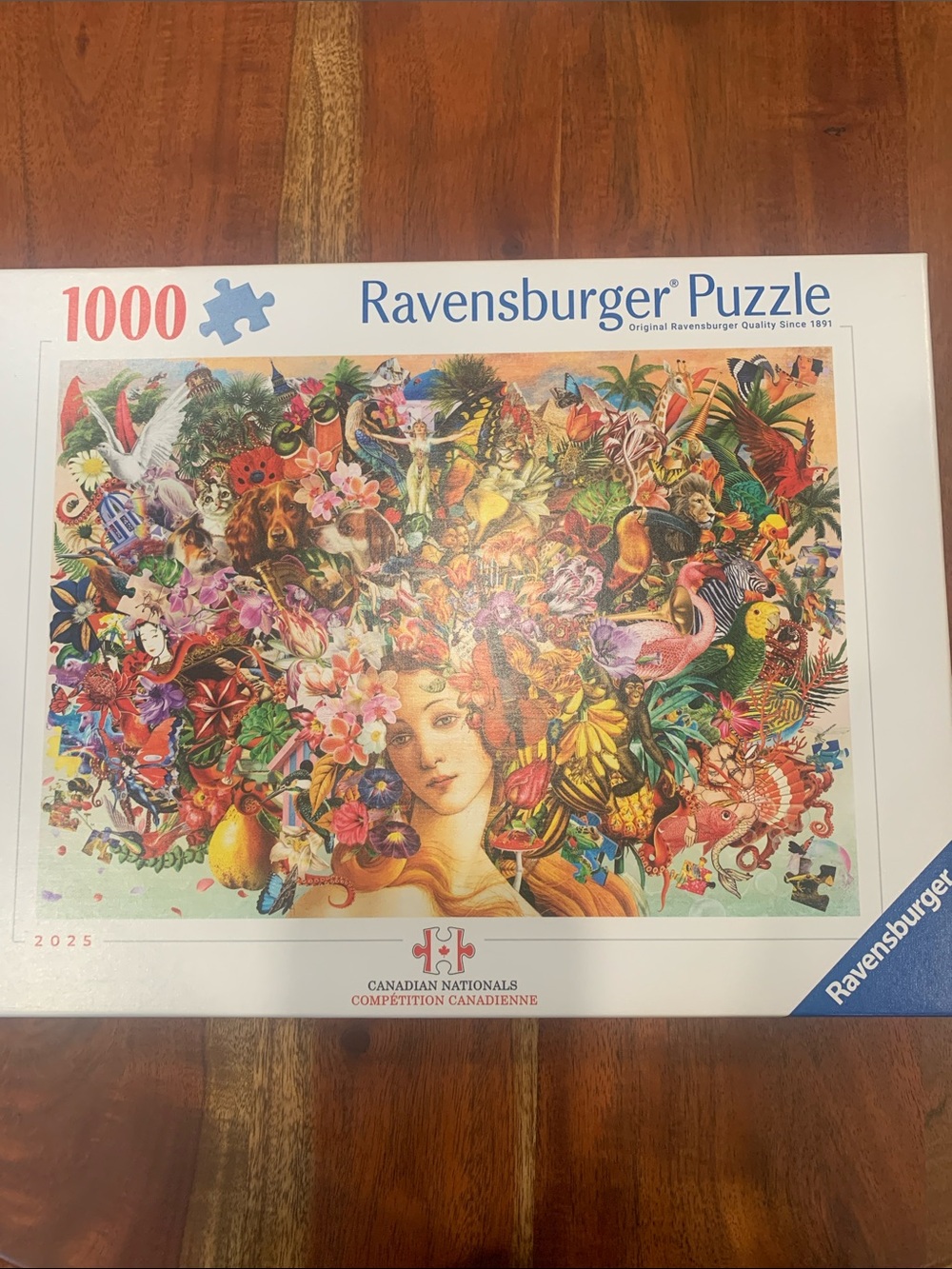 Ravensburger Multicolor Floral & Wildlife Collage Puzzle